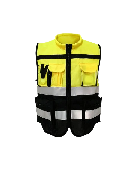 سترة إشراف ميداني متعددة الجيوب